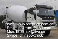 Conctrete mixer truck